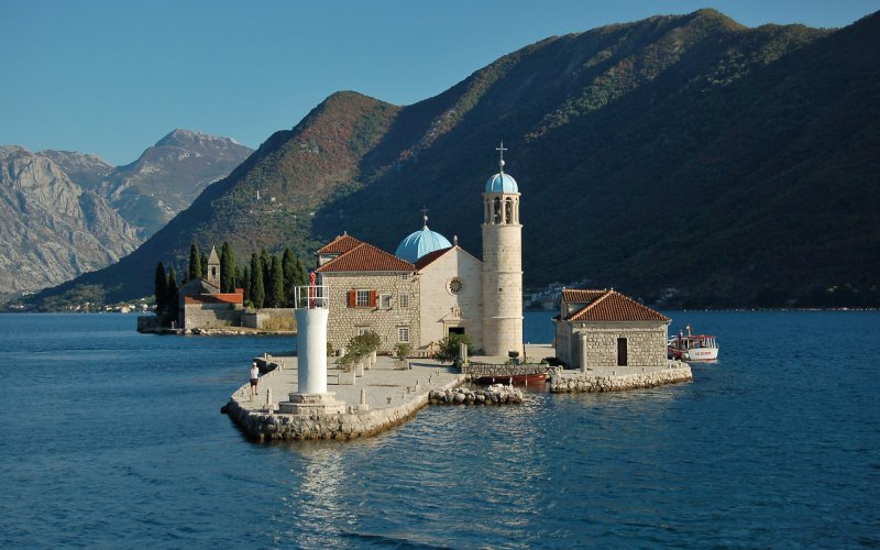Montenegro: Church of the Mother of God - one of the most interesting sights and shrines of Montenegro