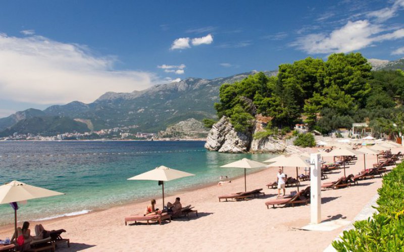 Popular resorts in Montenegro