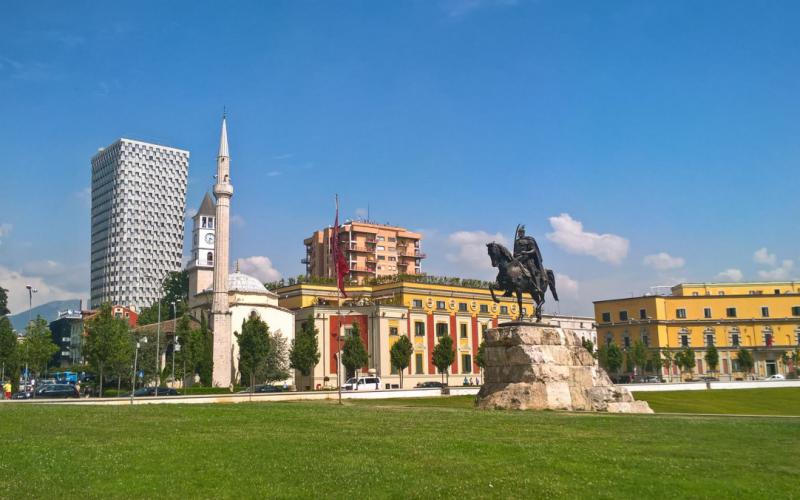 The capital of Albania