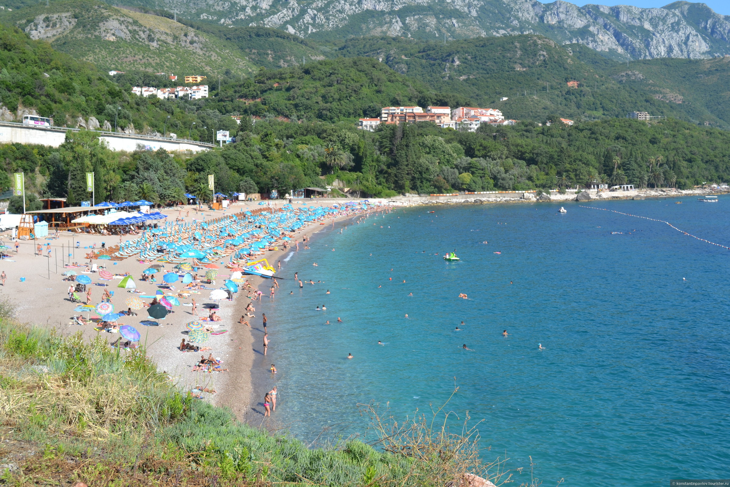 Riviera Beach in Montenegro
