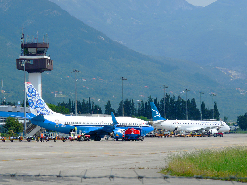 Airports in Montenegro