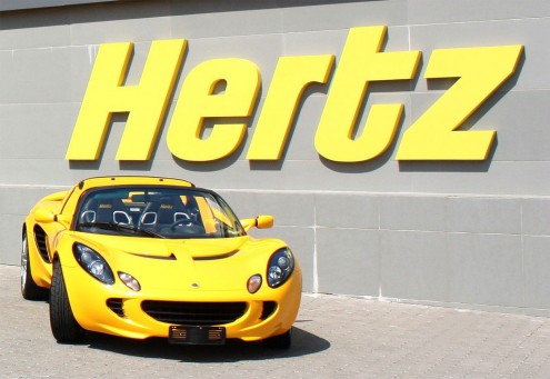 Rental car company Hertz