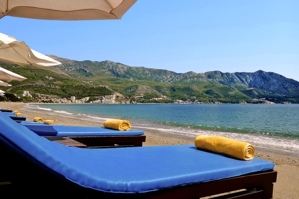 Beaches of the Iberostar Hotel in Montenegro