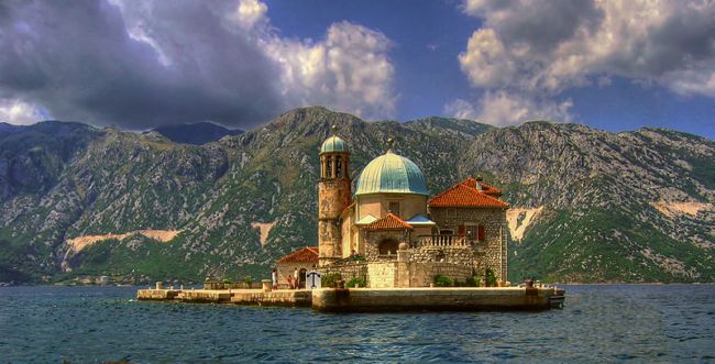 Lady of the Rocks in Montenegro