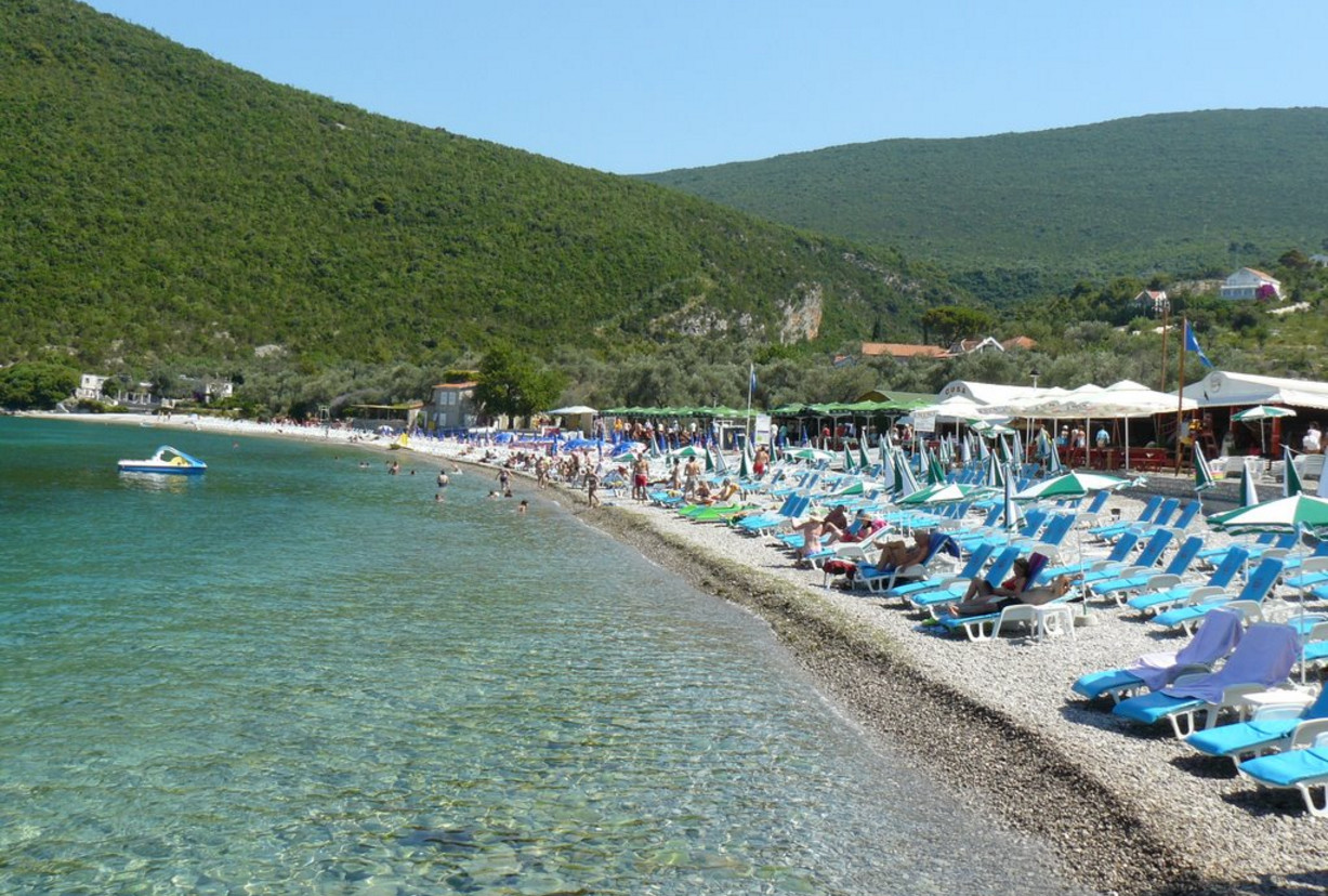 Kotor - the beach of Montenegro