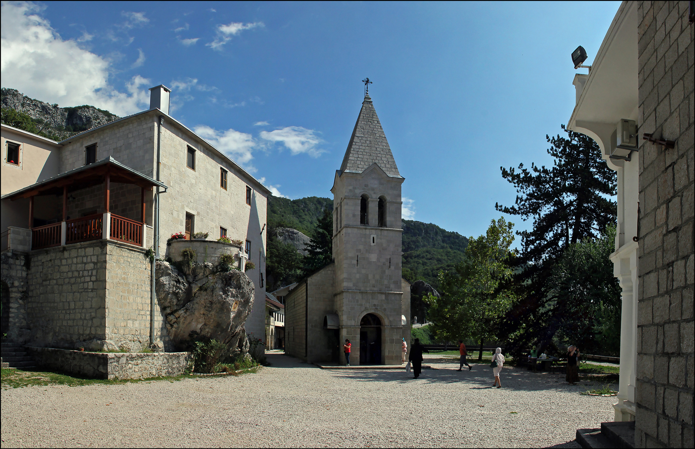 Monastery Ostrog in Montenegro