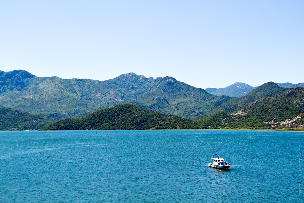 Skadarsk Lake in Montenegro
