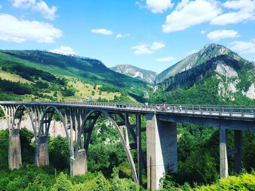 Мост Джурджевич, река Тара, Черногория